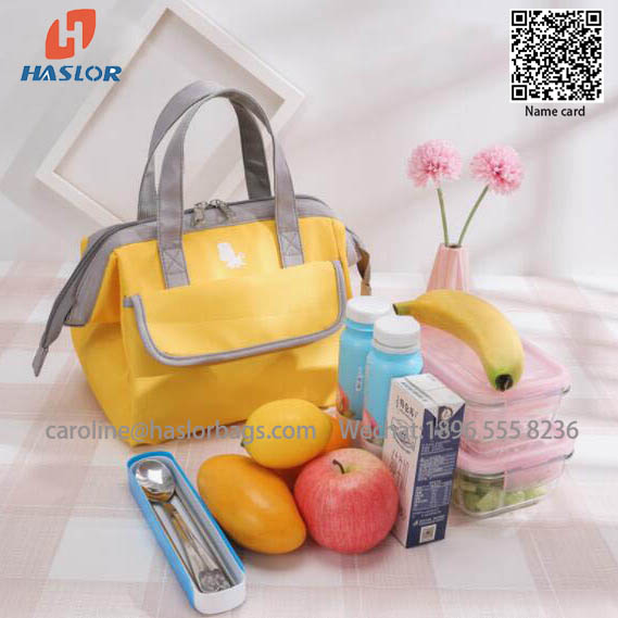 Insulated Reusable Tote Cooler Bags Lunch Bag Lunch Box for Men Women Work Kids School Office Picnic