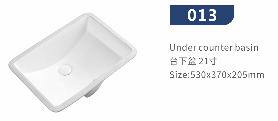 Modern ceramic under counter sinks wash hand basin