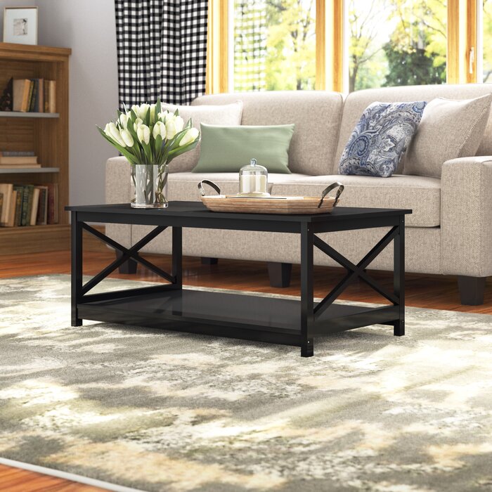 4 Legs Coffee Table with Storage