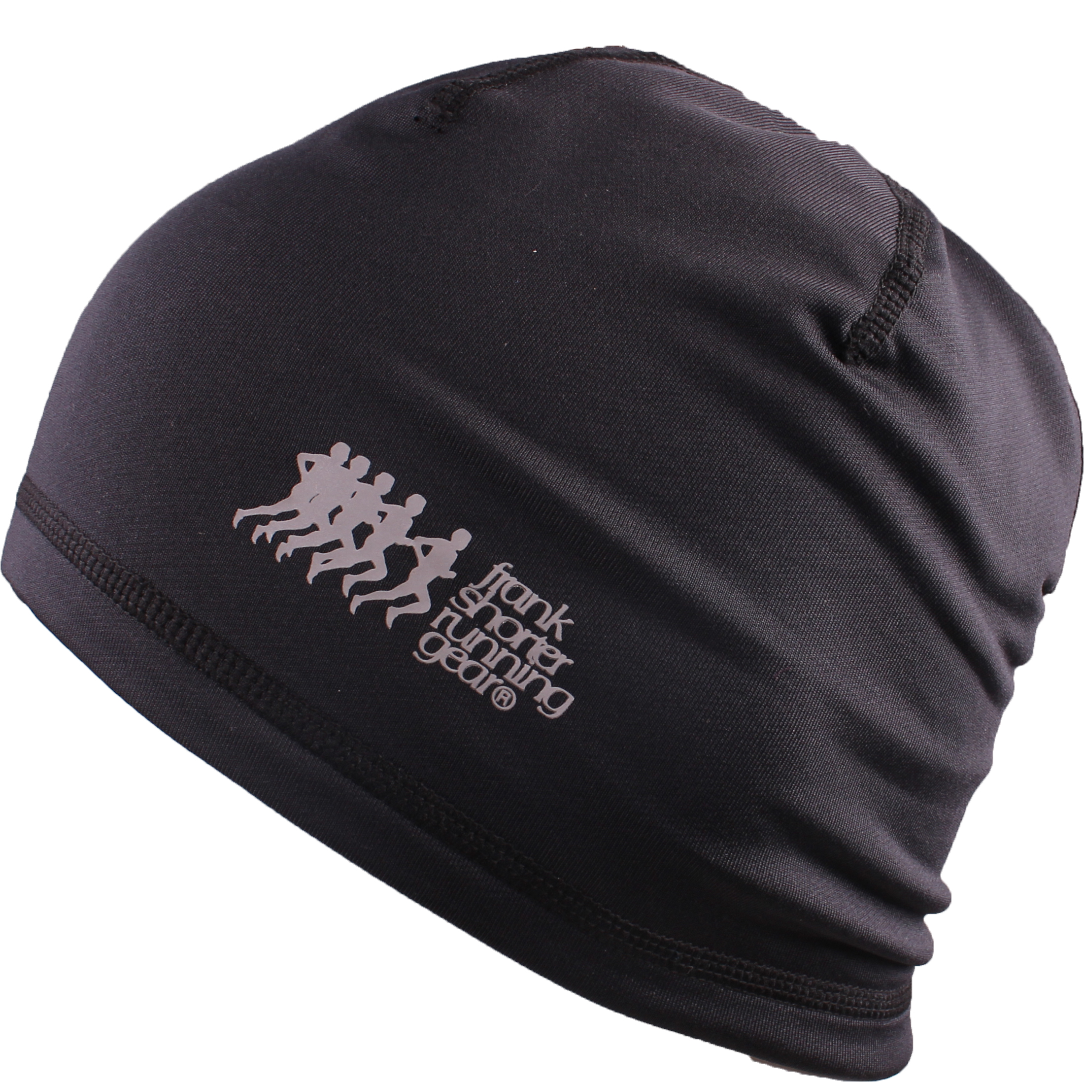 Running beanie skull cap with reversible quick dry lightweight for winter sports cycling skiing