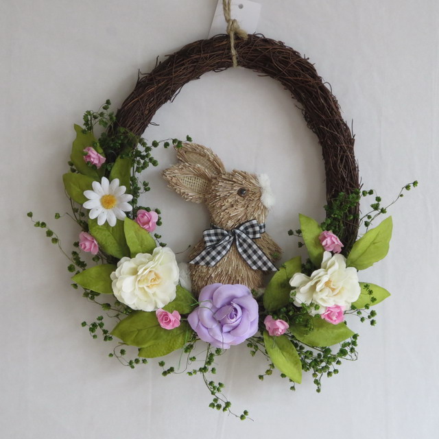 rabbit wreath