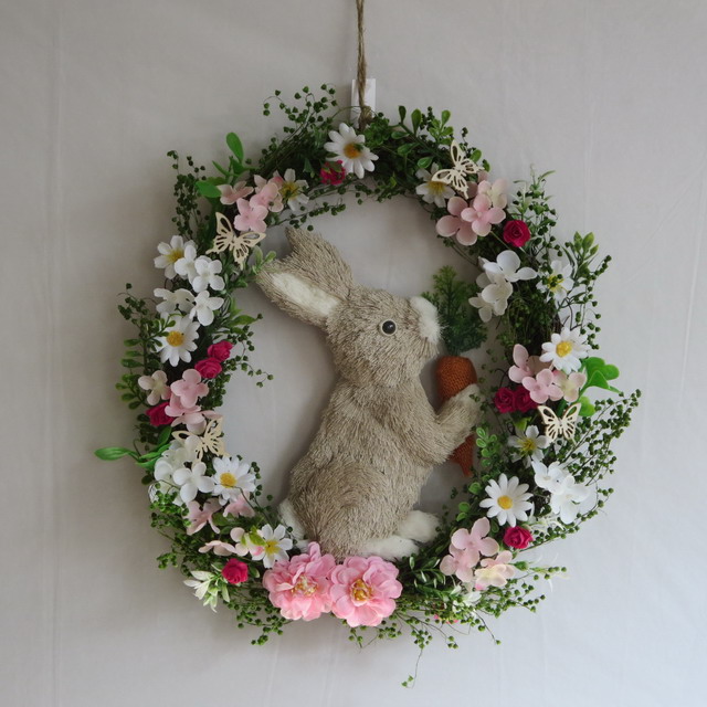 Rabbit wreath