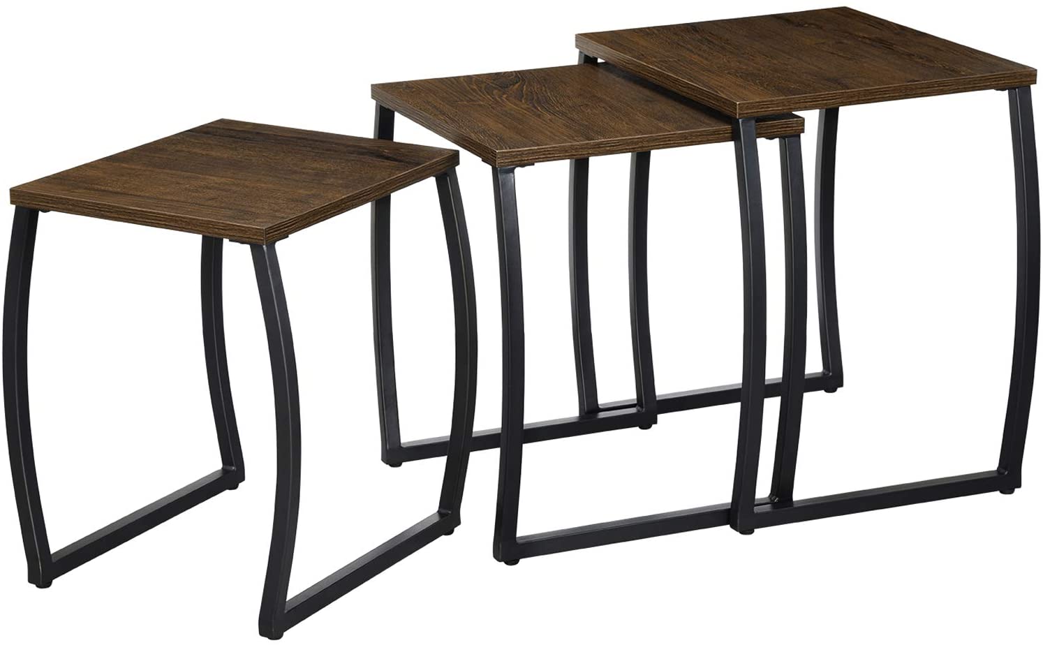 Retro side end nested table