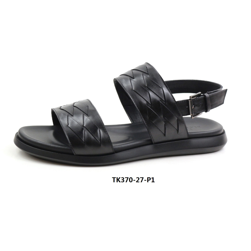 Men's shoes, men's beach shoes, leather slippers