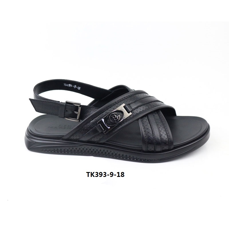 Men's shoes, men's beach shoes, leather slippers