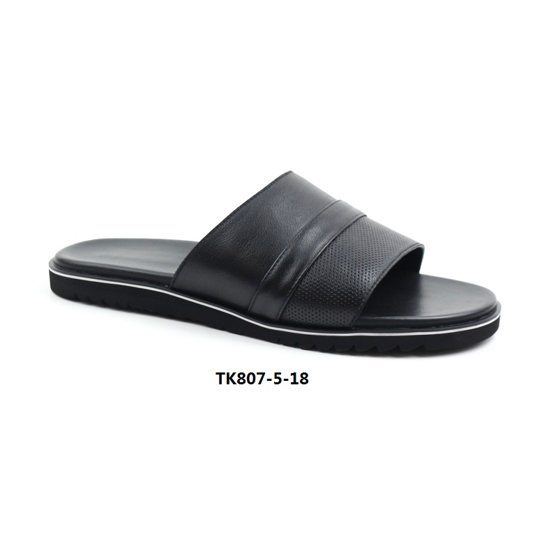 Men's shoes, men's beach shoes, leather slippers