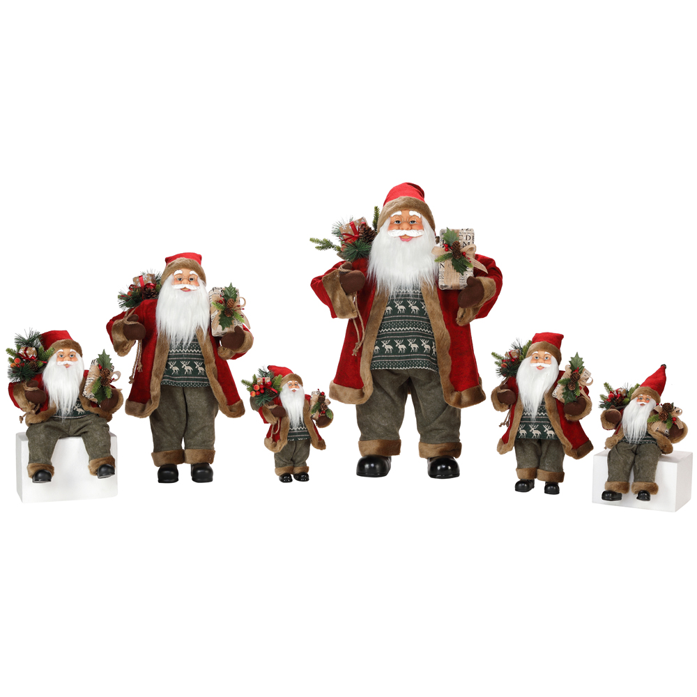 30~180cm santa claus family christmas decoration supplies christmas