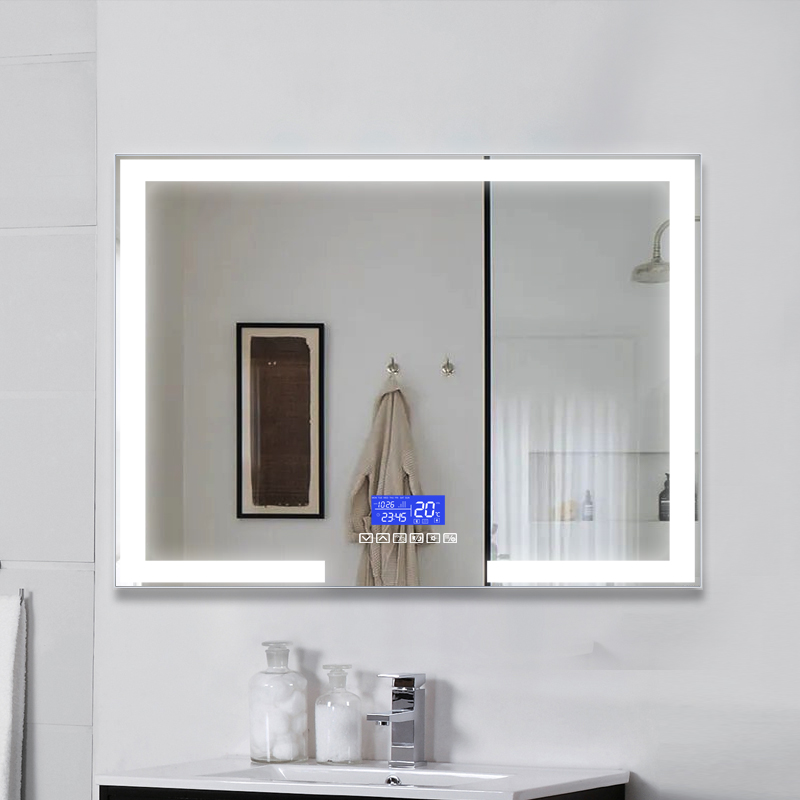 Wall mounted smart Led vanity mirror bathroom mirror