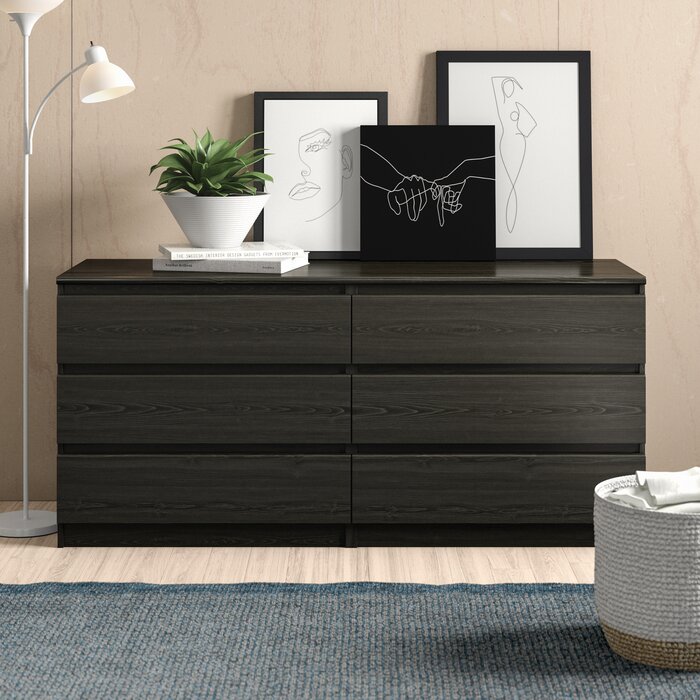 Black multi-function bucket cabinet