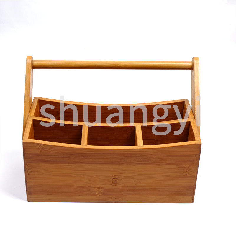 Storage box with handle