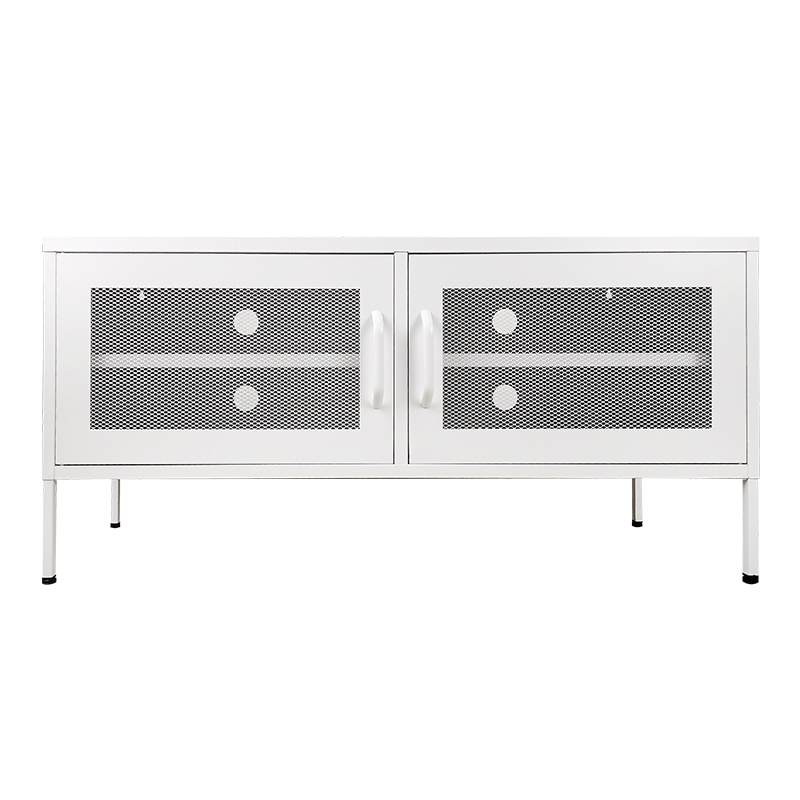 Office removable steel ps cabinet 2 door horizontal lockers metallic