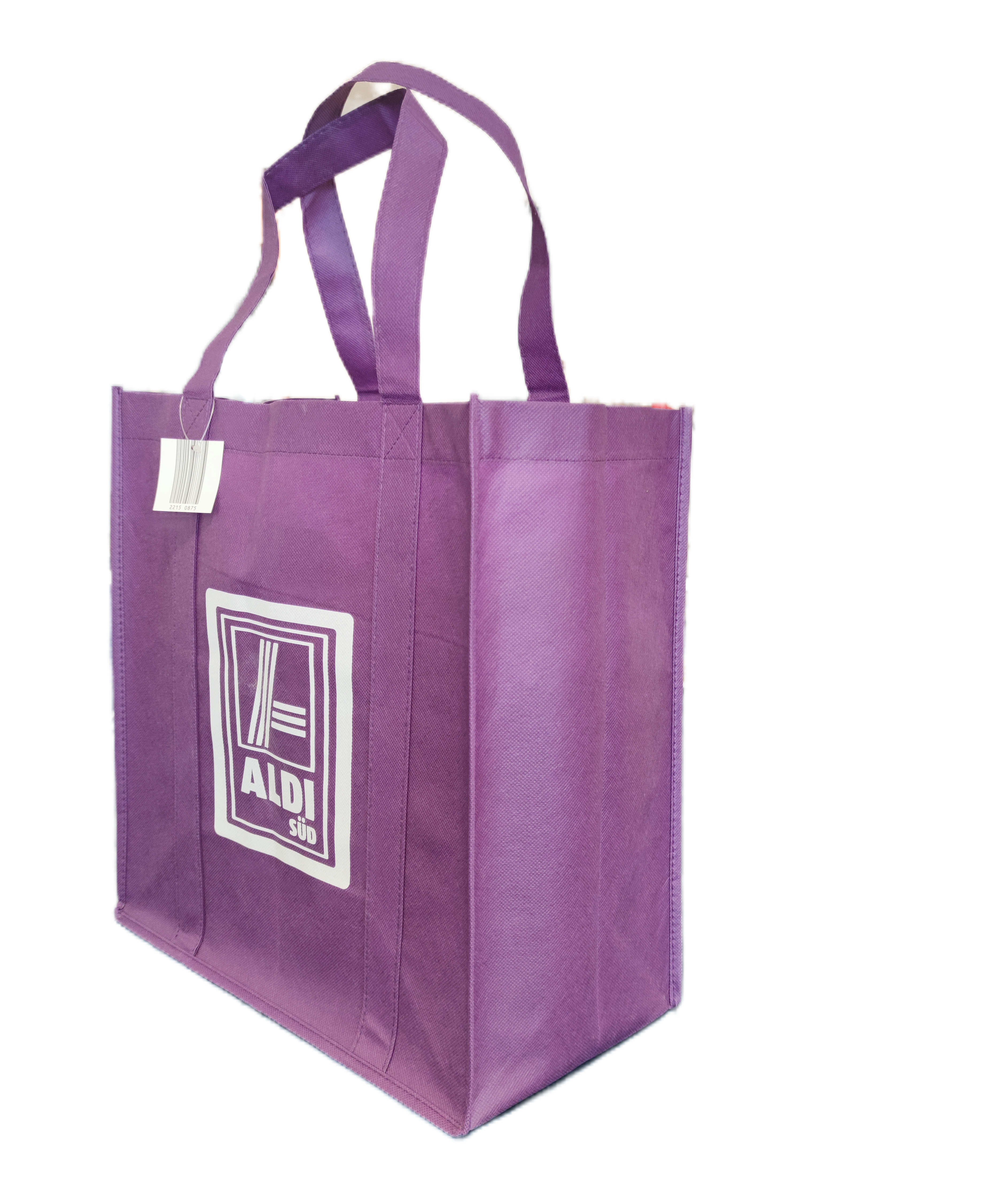 Wholesale Cheap Custom Logo Printed Reusable Nonwoven ALDI Tote Shopping Bag