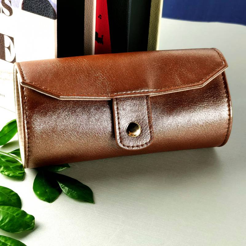 Travel roll jewelry bag