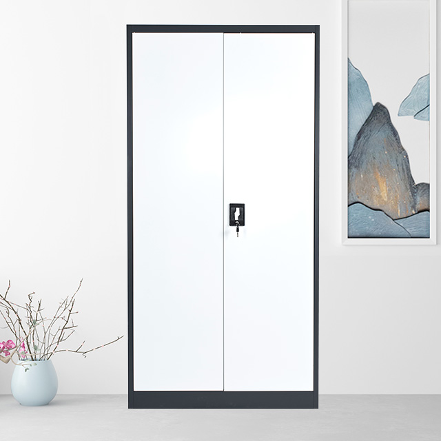 Black white mixed filing cabinet