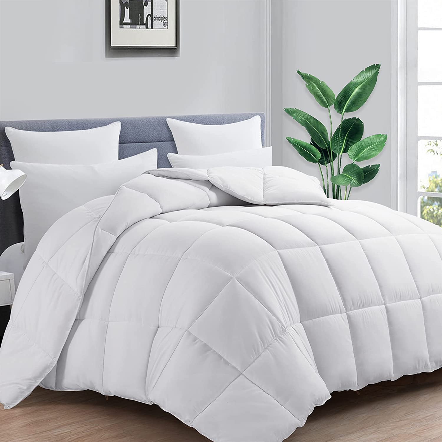 High Quality All Season Queen Size Microfiber Couettes Bed Quilt Duvet Comforter
