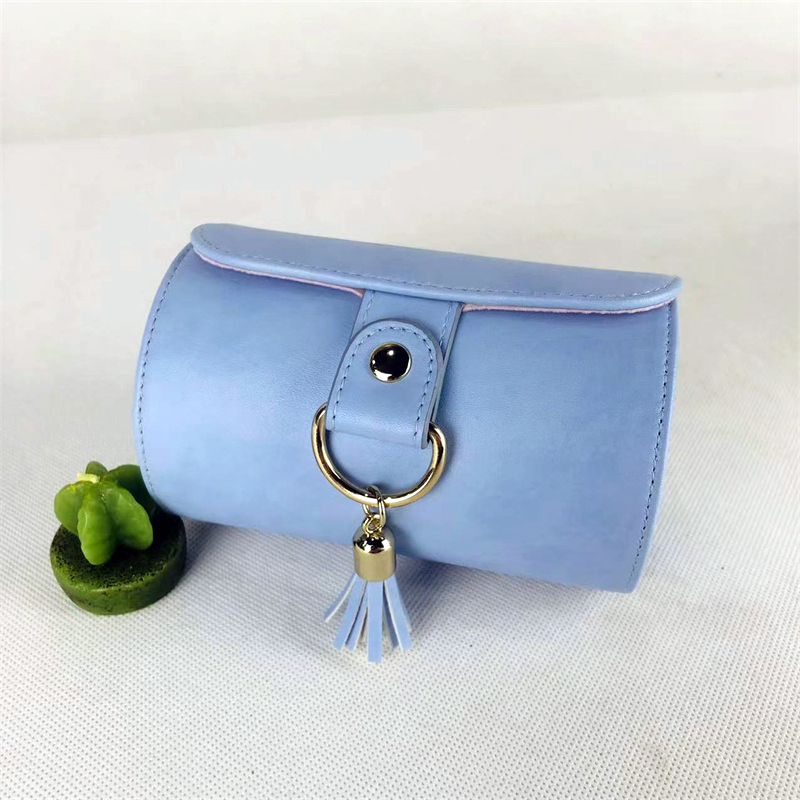Travel Portable roll jewelry box