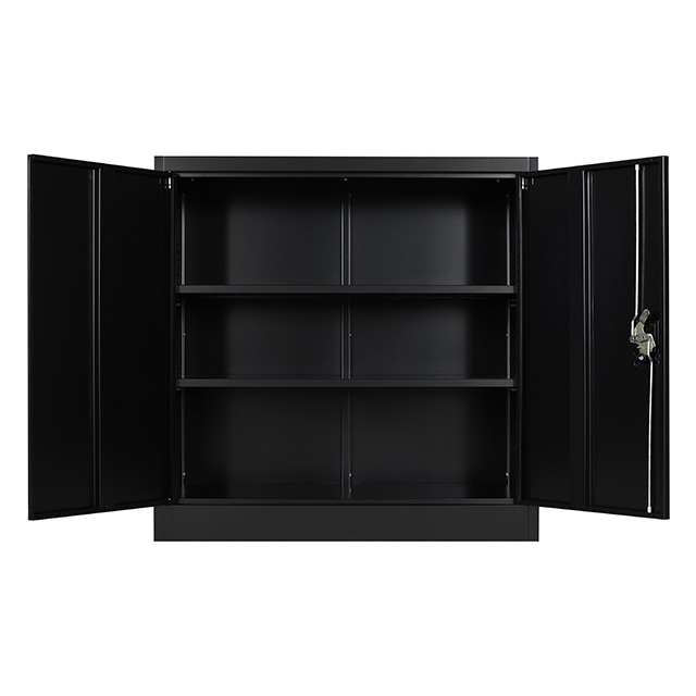 Small filing cabinet with lightning lock