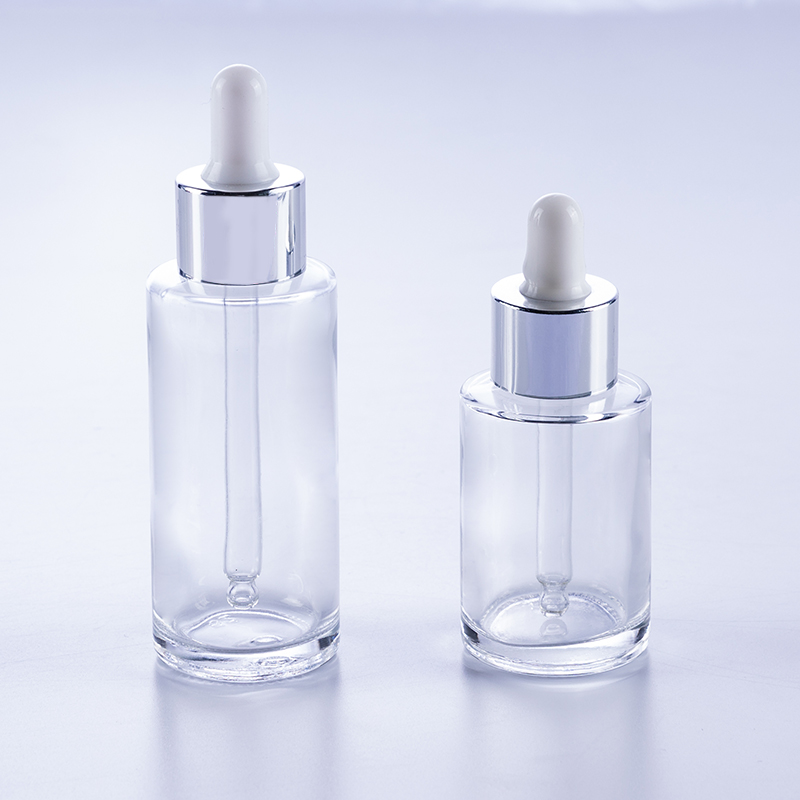 30ml long round shape dropper glass bottle for essential oil
