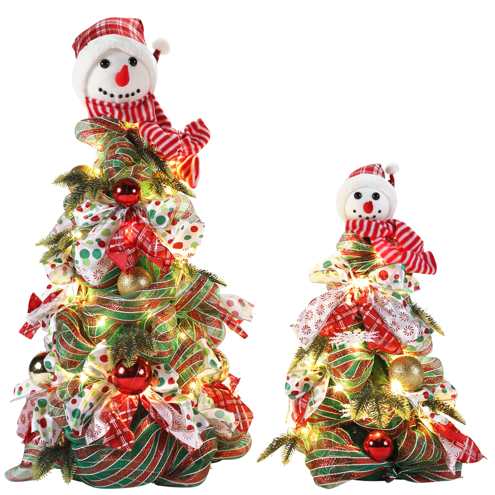 60cm Christmas tree wreath Christmas Snowman Christmas decorations supplier home
