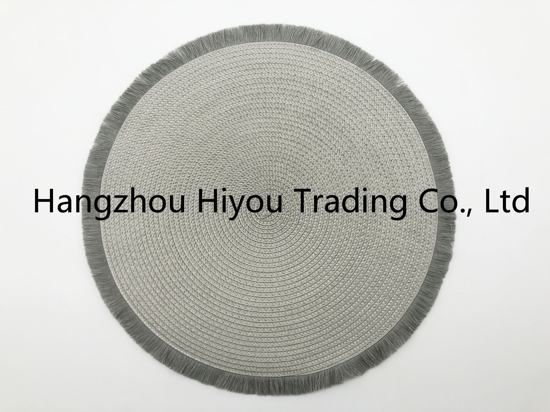 Round PP woven placemat