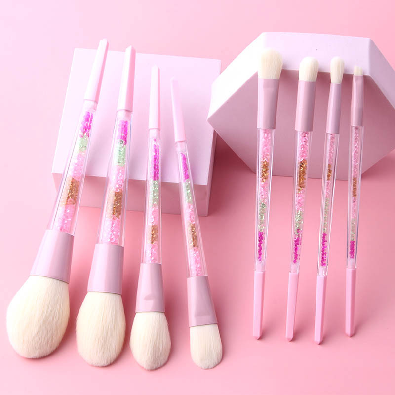 Hot sell makeup tools 8 high-end makeup brushes with new features on the market