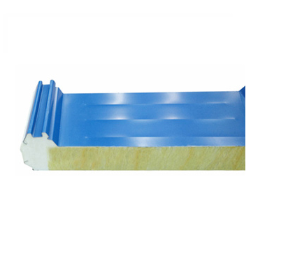 Glass wool sandwich panel A grade fireproof double-sided color steel sandwich panel
