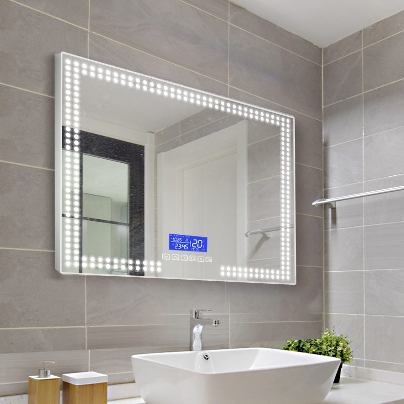 Illuminated Feature Hospitality Lighted LED Bathroom Vanity Mirror