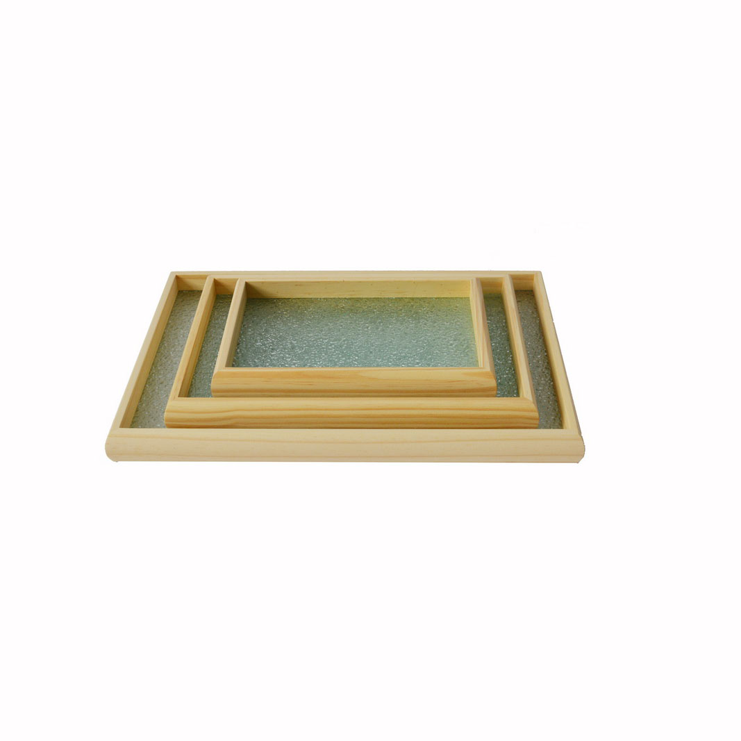 Wooden tray ，wooden serving tray， wooden tea tray