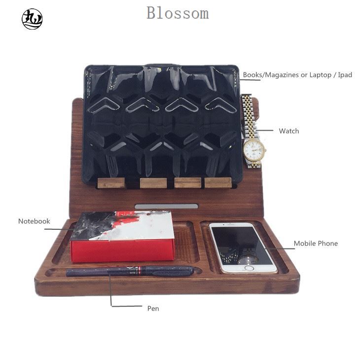 Adjustable Wooden Document Desktop Stand