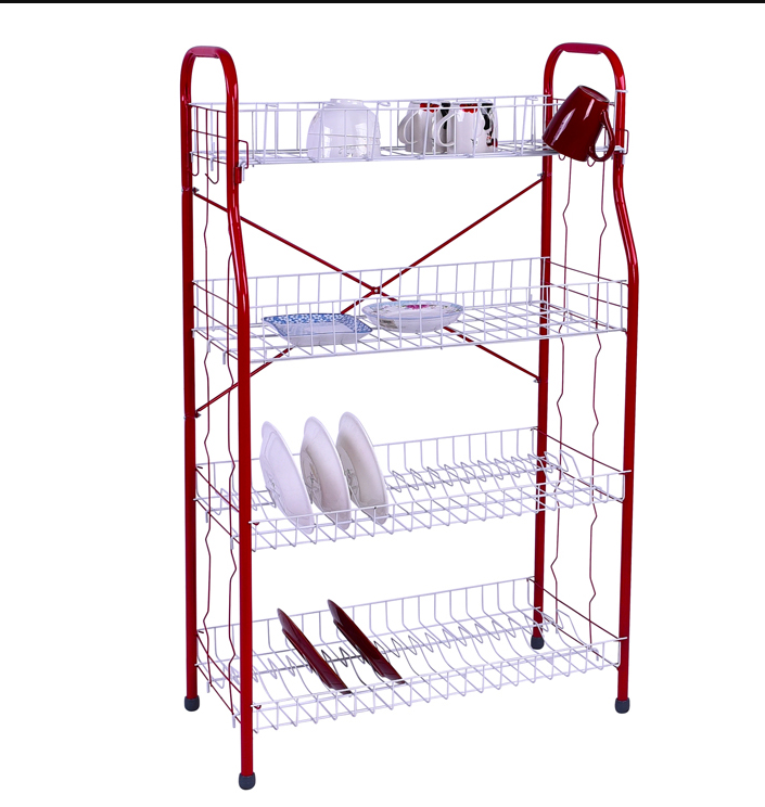 4 tiers dish rack