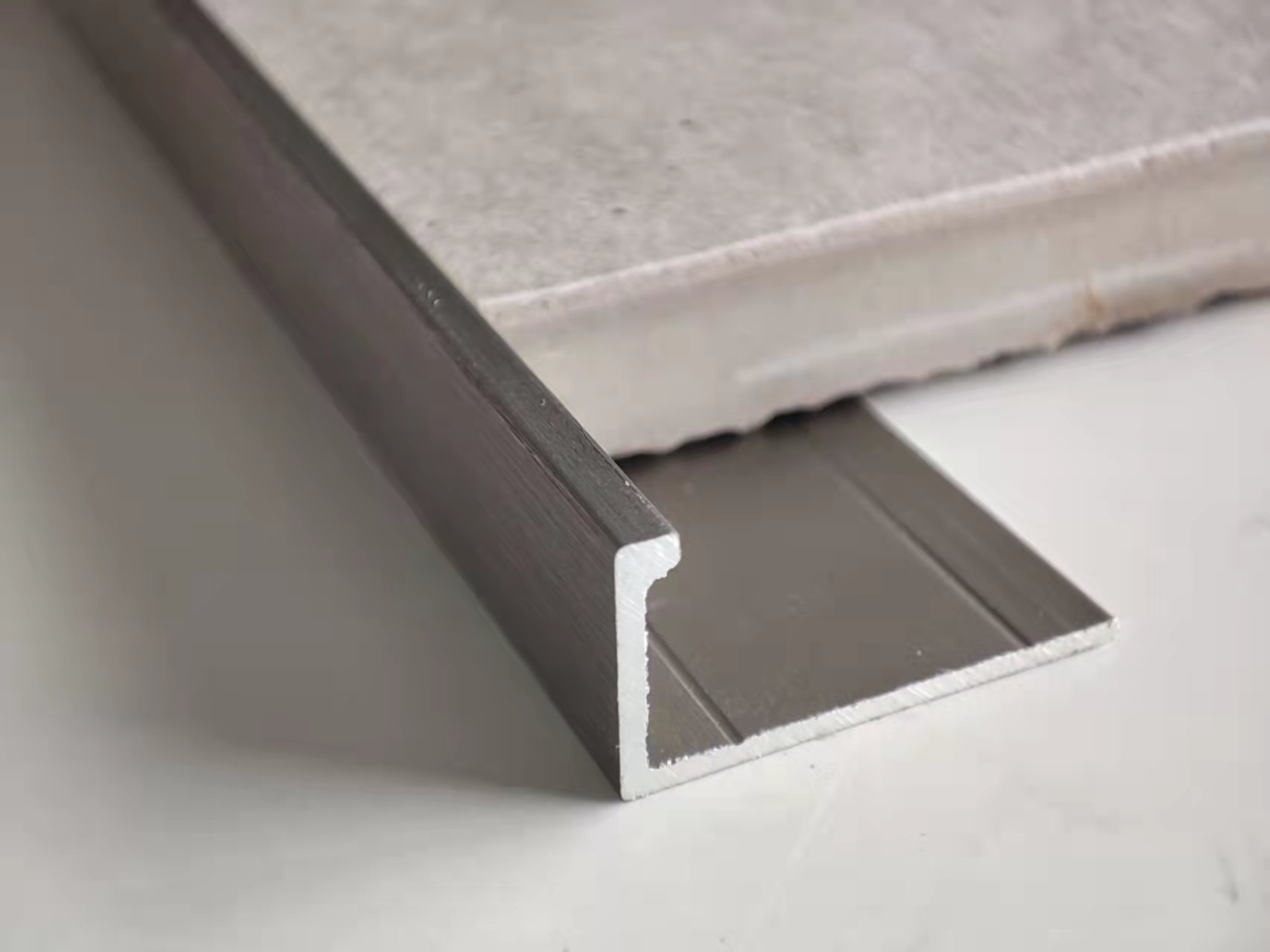 Aluminum Alloy L Shape Tile Edging Transition Corner Protection Trims