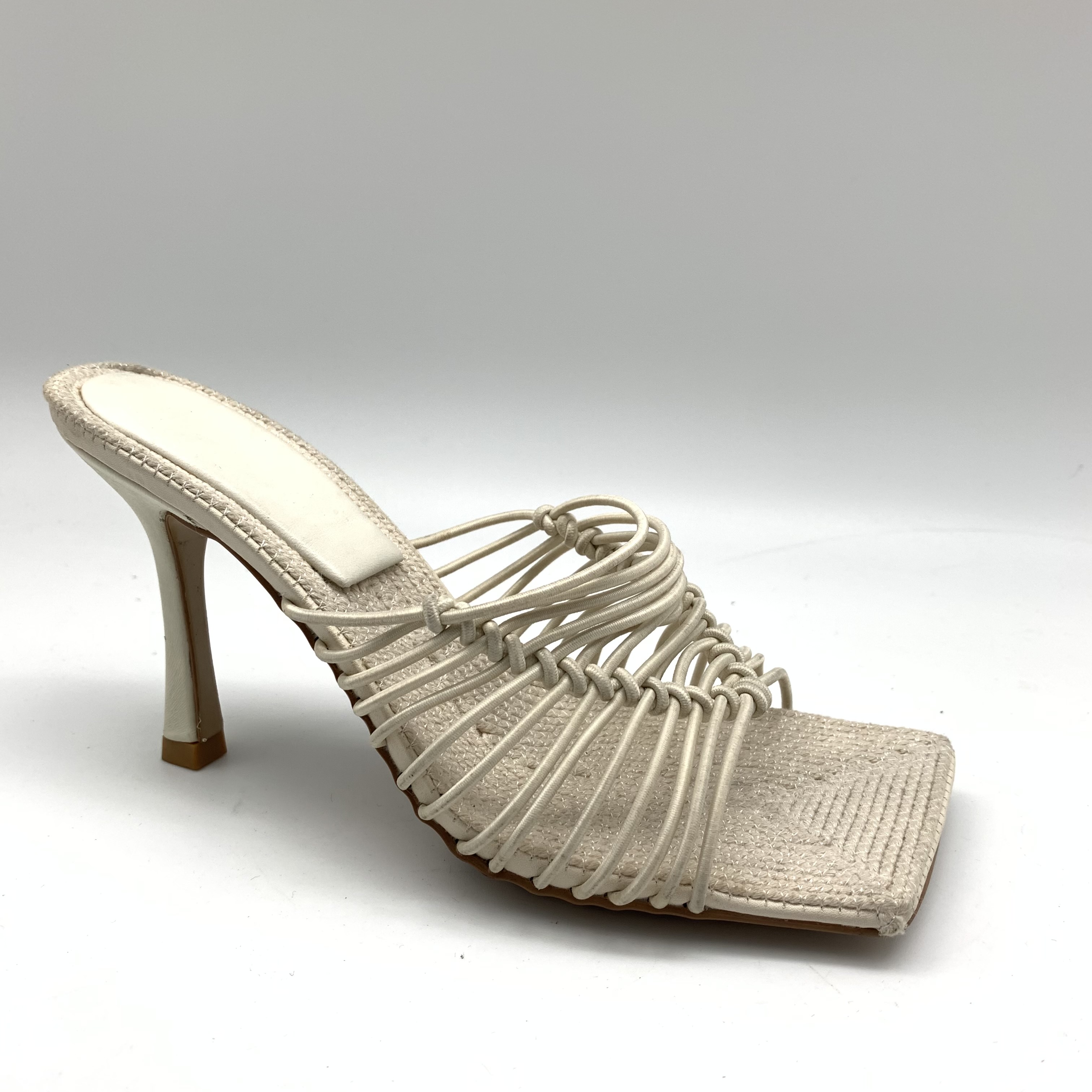 Rope heel sandals