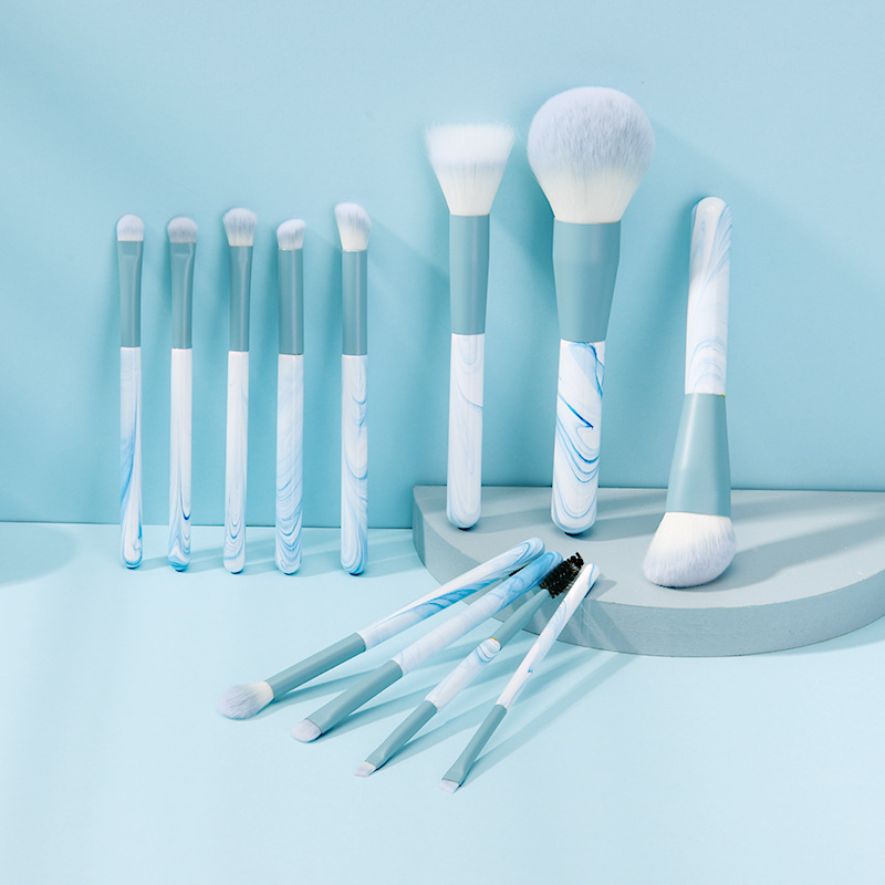 Sky Makeup brush Set Super soft hair blush brush powder paint pointy brush blade brush makeup brush