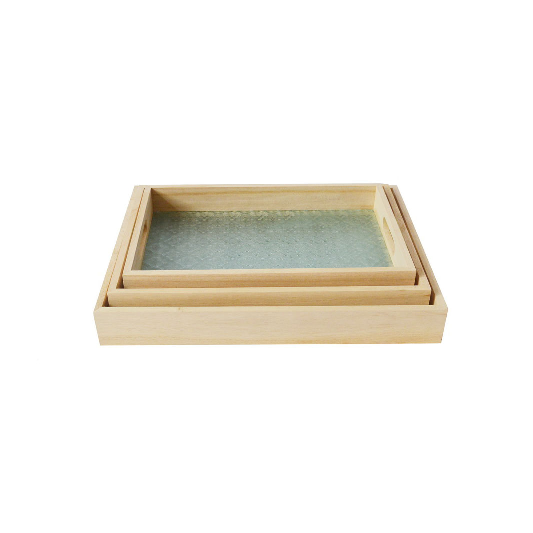 Wooden tray ，wooden serving tray， wooden tea tray