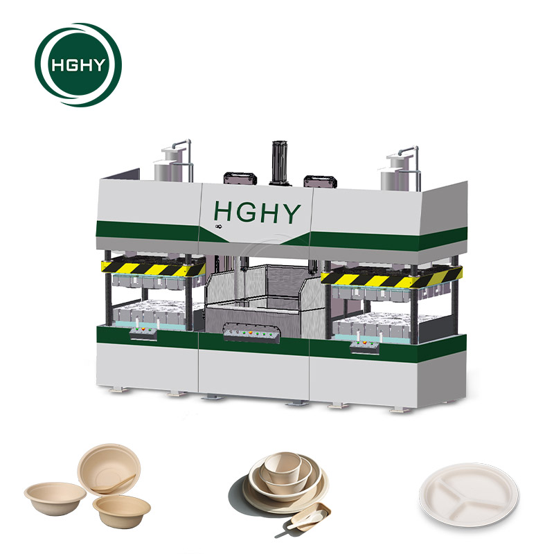 HGHY Pulp Molding Semi-automatic tableware machine