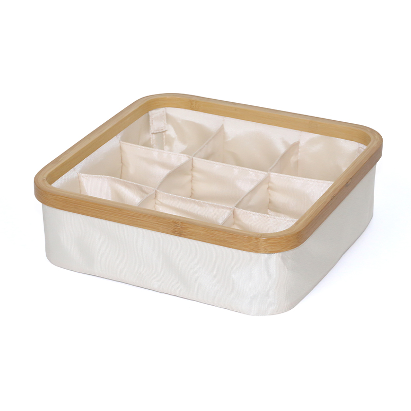 Storage box with compartment