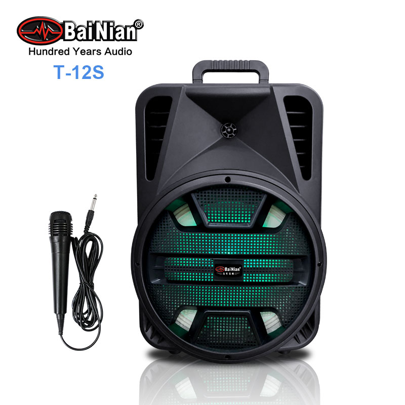 12Inch Portable Trolley active Speaker