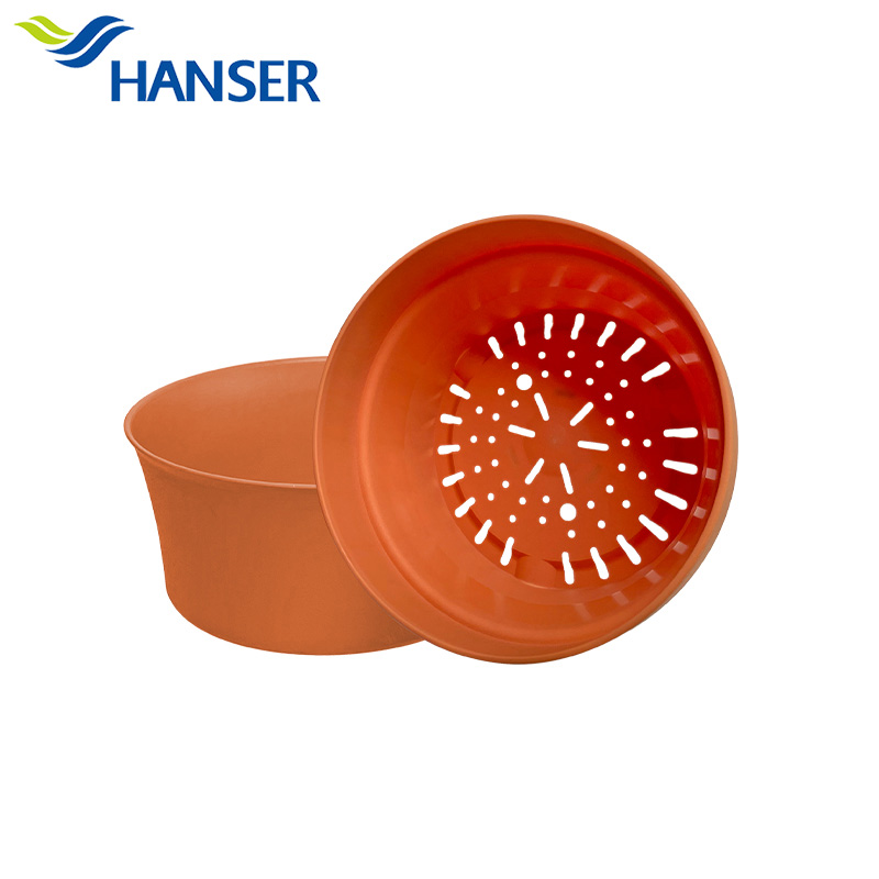 Thicken Flower Pots Plastic Pots Creative Small Circle Pots for Succulent plants