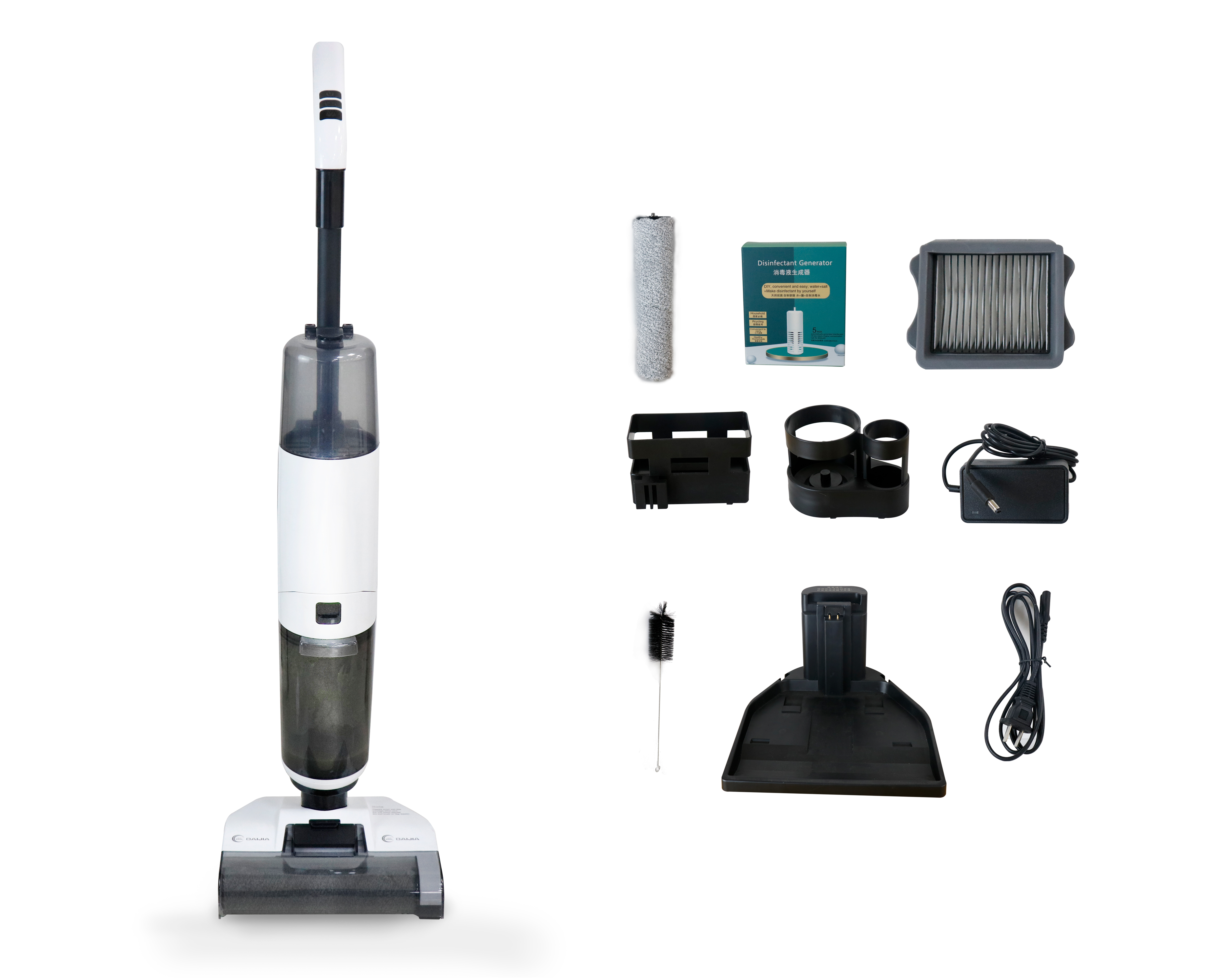 Baijia Floor Intelligent Cordless Wet Dry Vacuum Cleaner