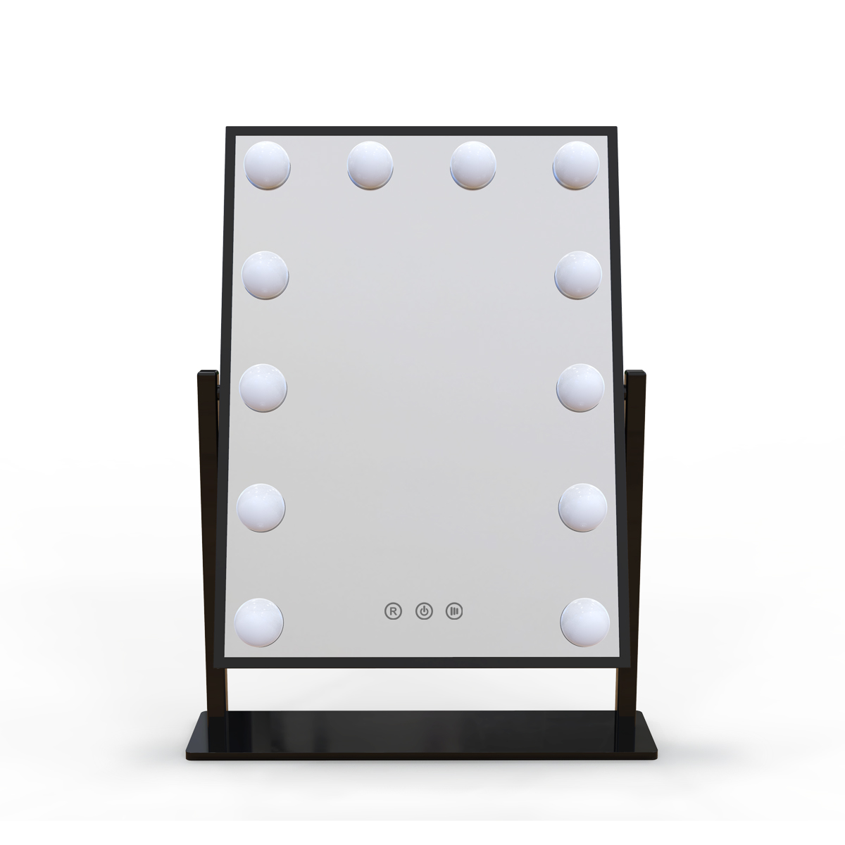 Desktop Hollywood makeup mirror with light