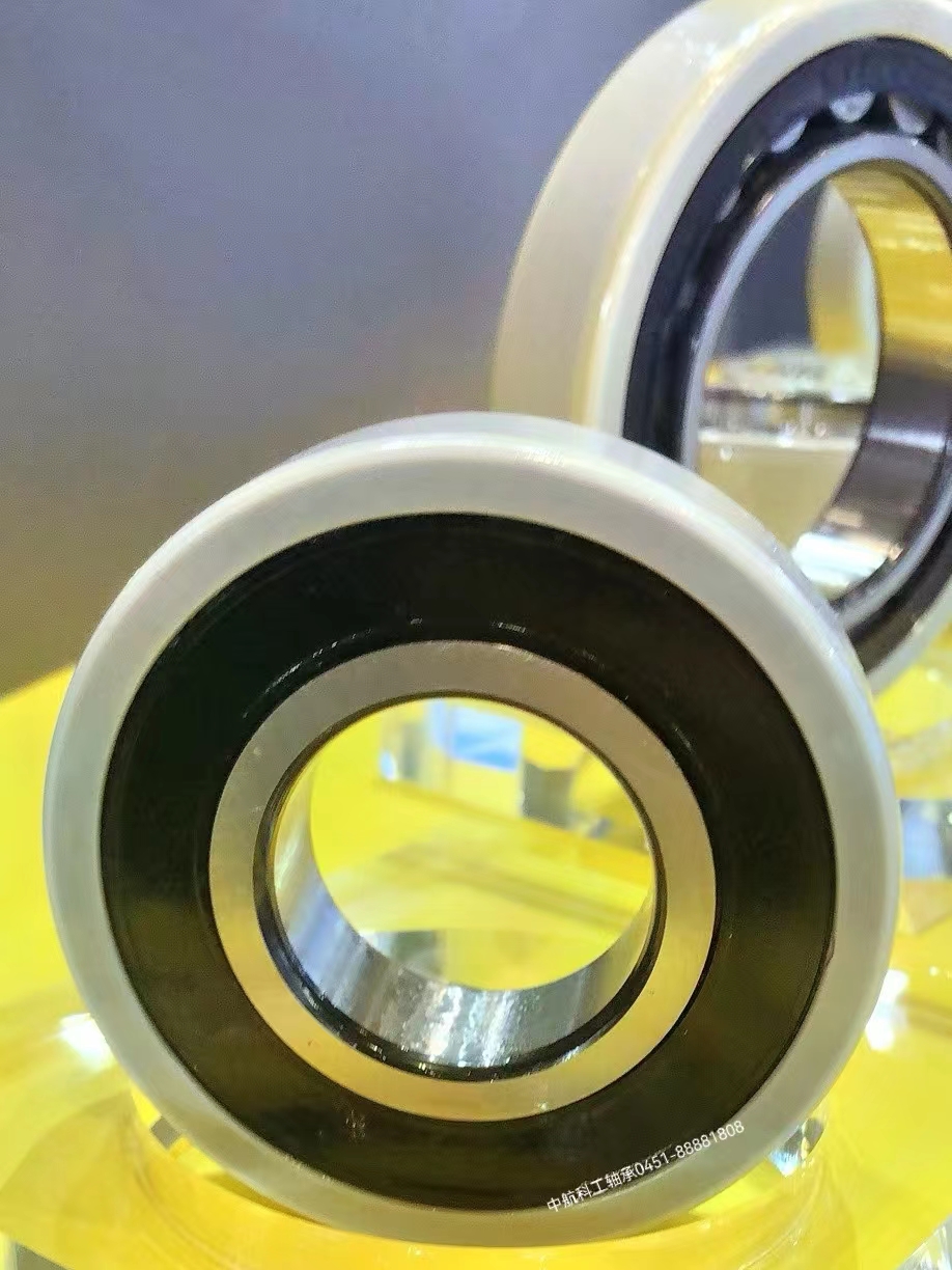 Electrically insulated bearings