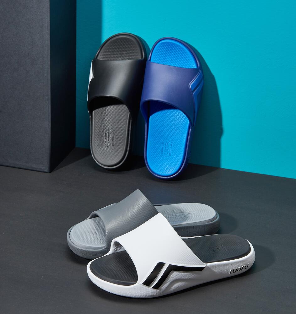 LUOFU sporty thick softness EVA men slide slipper