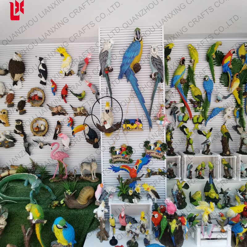 Parrot, Wall Decor, Statue, Figures, Pot Sitter, Garden Stick, Home Decor