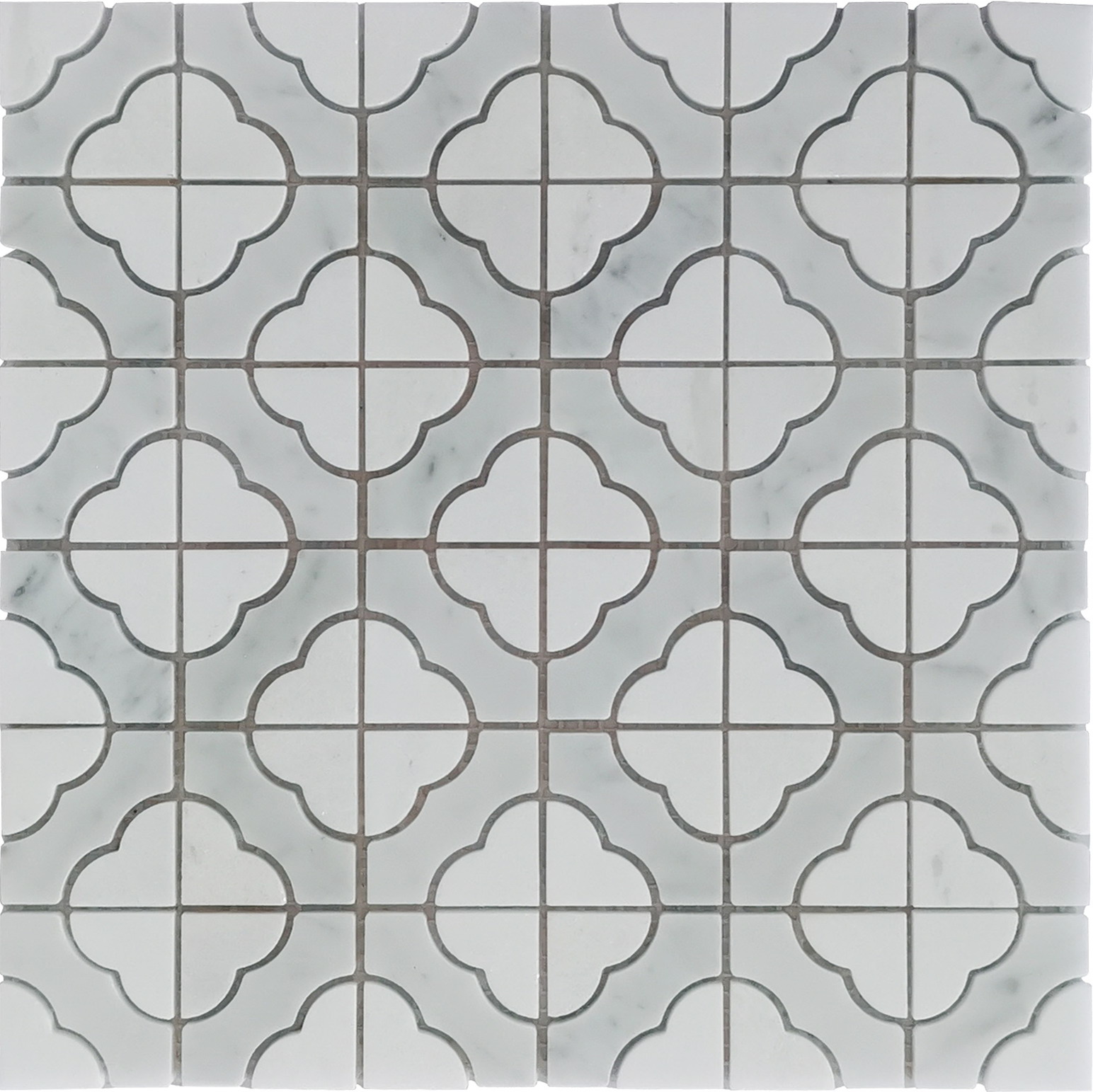 Carrara stone mosaic