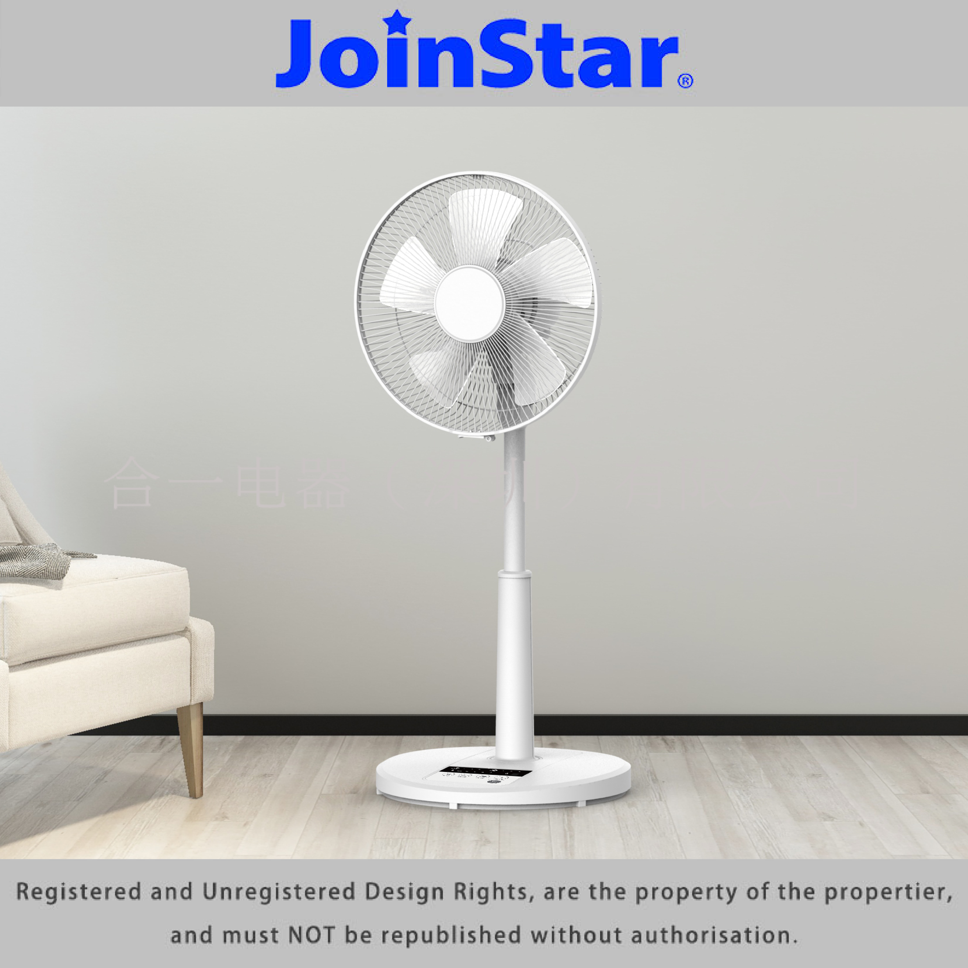 12 Inch DC Living Fan
