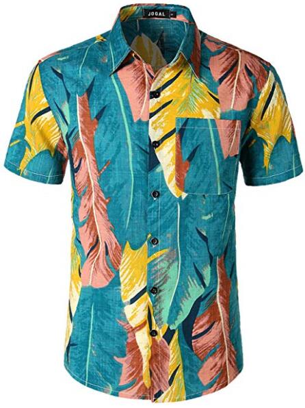 Printing shirt hawaii shirt short sleeve shirt