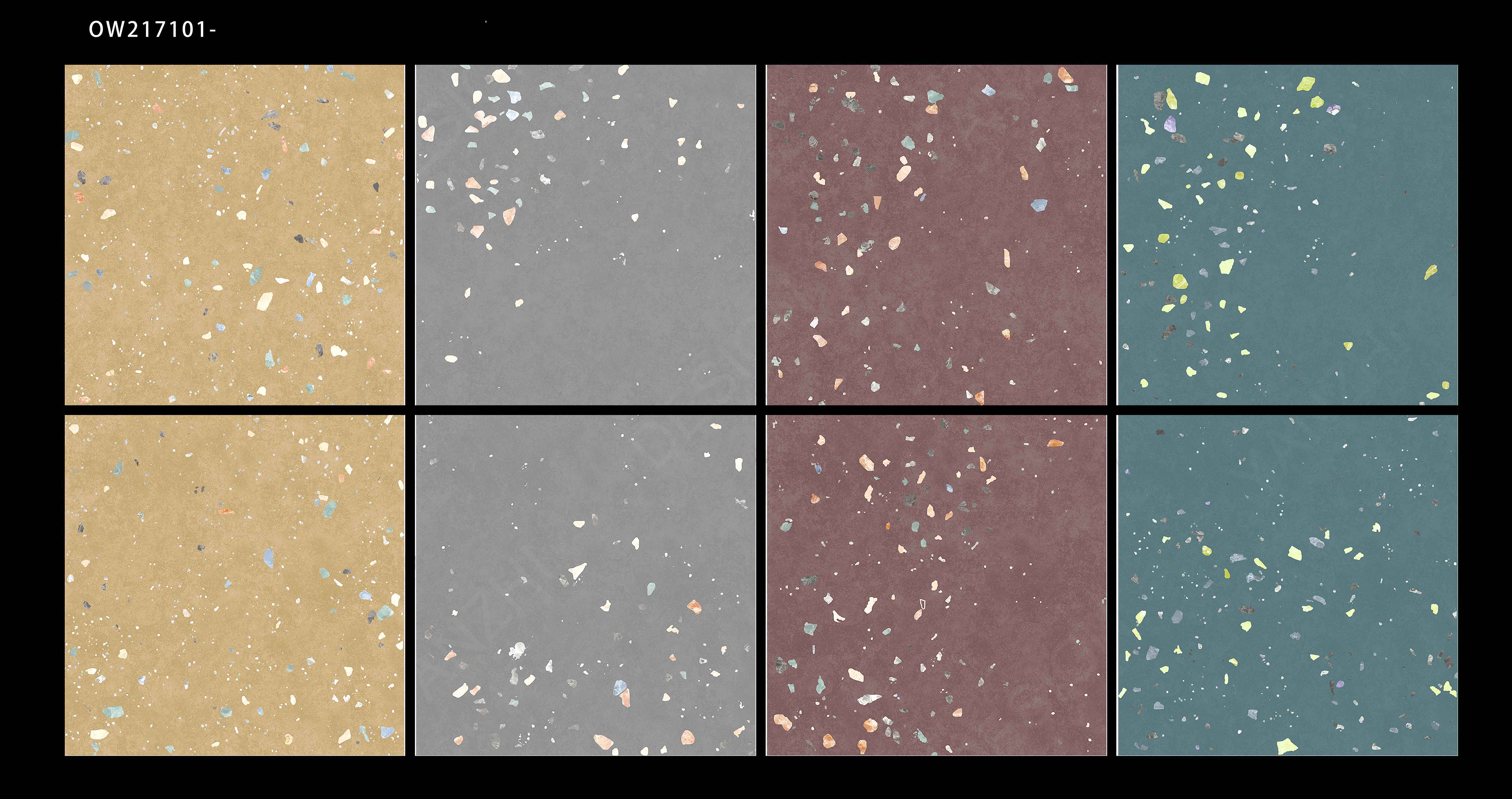 Terrazzo series 600x600,600x1200750x1500