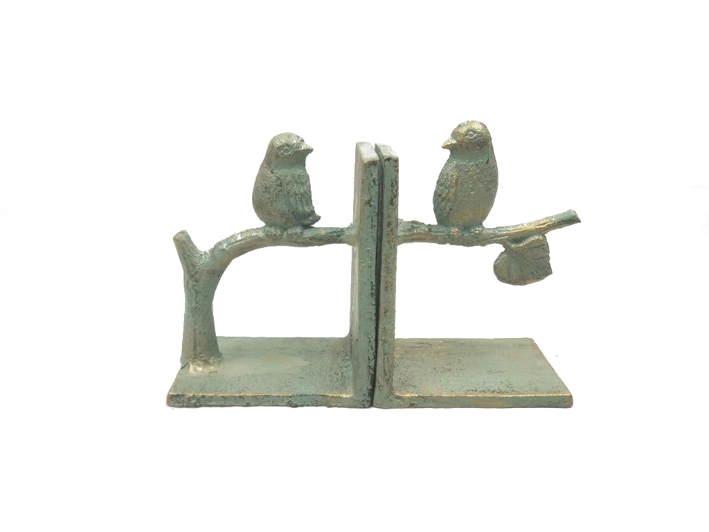 Bird Iron Bookend