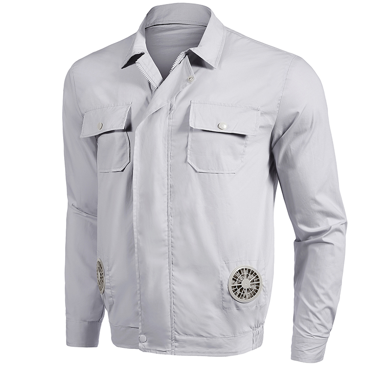 Vinmori Customized Designs Air Conditioner Clothes Powerful Fan Cooling Jacket 4 Fans