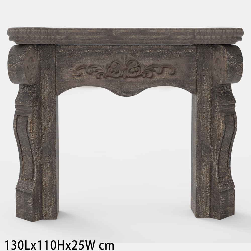 Luckywind New Design Handmade indoor decorative french style wood fireplace